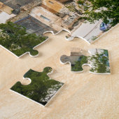 Puzzle Ville de Hilltop en Italie (Côté)