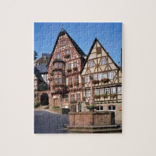 Puzzle Ville de Miltenberg, Allemagne (Vertical)