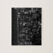 Puzzle Ville de New York noire et blanche (Vertical)