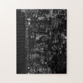 Puzzle Ville de New York noire et blanche (Vertical)