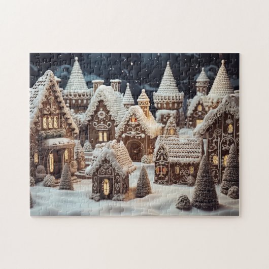 Puzzle Ville de pain d'épices (Horizontal)