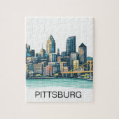 Puzzle Ville de Pittsburgh (Vertical)