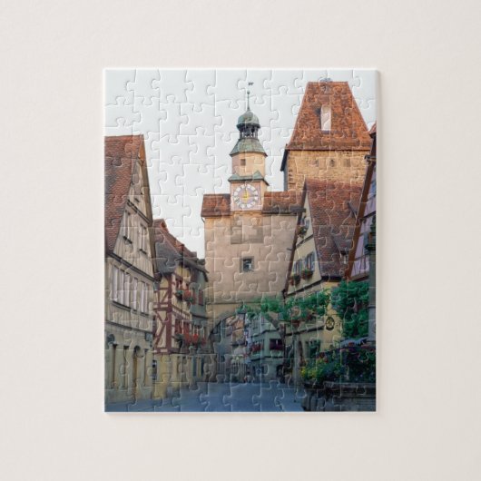 Puzzle Ville de Rothenburg, Allemagne (Vertical)