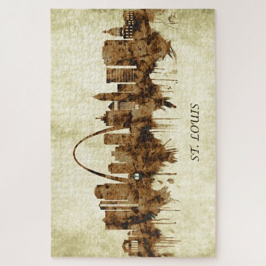 Puzzle Ville de St. Louis Missouri (Vertical)