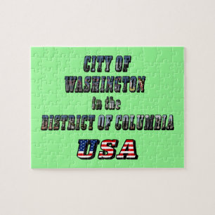 Puzzle Ville de Washington dans le district de Columbia U