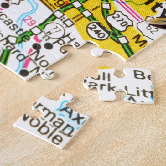 Puzzle Ville d'Oklahoma, l'Oklahoma (Côté)