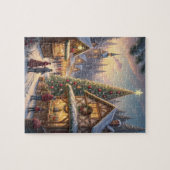 Puzzle Ville enchantée de Noël : Une merveille hivernale (Horizontal)