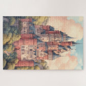 Puzzle Ville européenne du château (Horizontal)