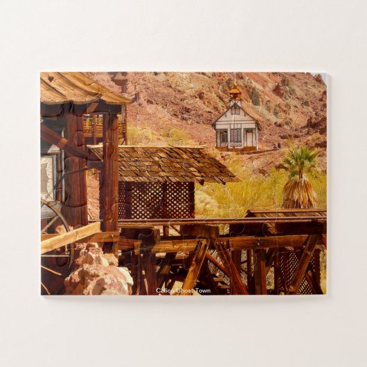 Puzzle Ville fantôme de Calico (Horizontal)