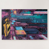 Puzzle Ville futuriste (Horizontal)