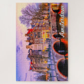 Puzzle Ville Historique D'Amsterdam, Pays-Bas (Vertical)