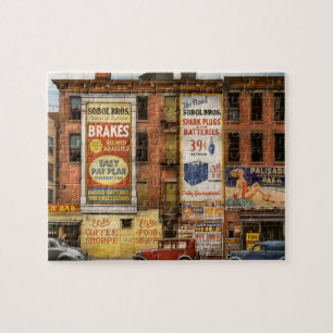 Puzzle Ville - New York NY - Bar à lunch élitiste 1938
