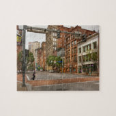 Puzzle Ville - Pittsburgh PA - En cours d'exécution tardi (Horizontal)