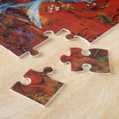 Puzzle Vin de versement de peinture de fille persane de (Côté)