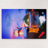 Puzzle Vin et bougie (Horizontal)