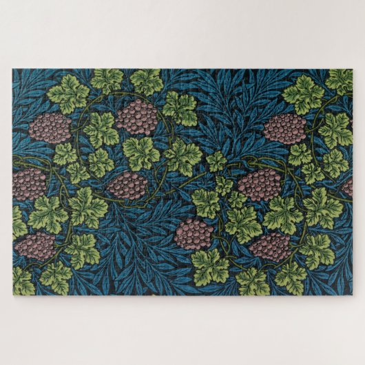 Puzzle Vin Motif, William Morris (Horizontal)