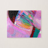 Puzzle Vin rouge soirée fête (Horizontal)