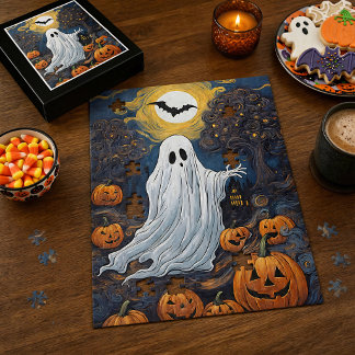 Puzzle Vincent van Fantôme Nuit Effrayante Halloween
