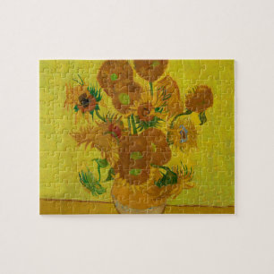 Puzzle Vincent Van Gogh 15 Peinture de tournesols
