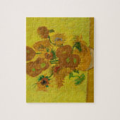 Puzzle Vincent Van Gogh 15 Peinture de tournesols (Vertical)