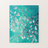 Puzzle Vincent Van Gogh Almond Blossoms Turquoise (Vertical)