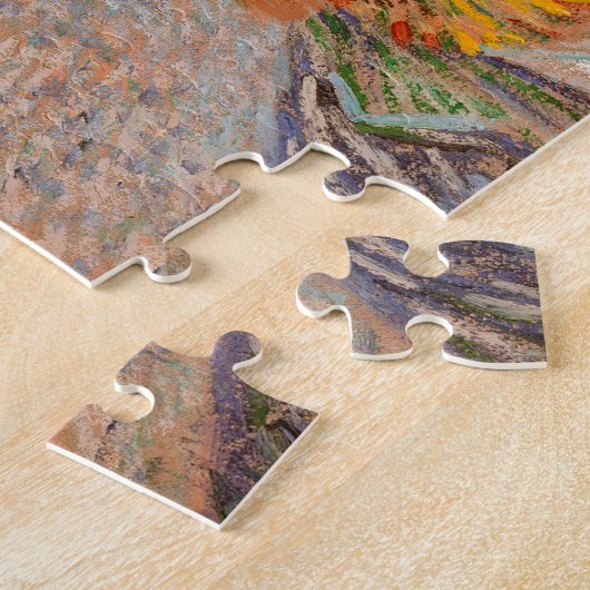 Puzzle Vincent Van Gogh Auto-portrait peinture impression (Côté)