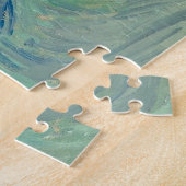 Puzzle Vincent Van Gogh Autoportrait Arrière - plan bleu (Côté)