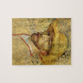 Puzzle Vincent van Gogh Autoportrait avec Casquette paill (Horizontal)