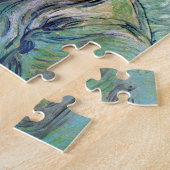 Puzzle Vincent Van Gogh - Autoportrait vert Art (Côté)