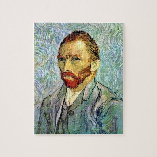 Puzzle Vincent Van Gogh - Autoportrait vert Beaux-Arts (Vertical)