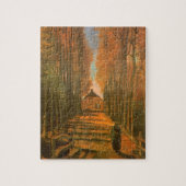 Puzzle Vincent van Gogh - Avenue des peupliers à l'automn (Vertical)