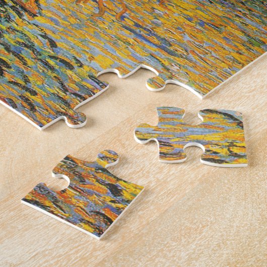 Puzzle Vincent Van Gogh Café Terrasse Au Night Fine Art (Côté)