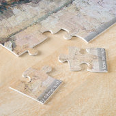 Puzzle Vincent van Gogh - camp gitan avec le chariot de (Côté)