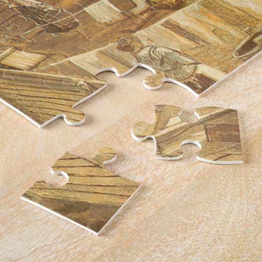 Puzzle Vincent van Gogh - Carpenter's Yard and Laundry (Côté)