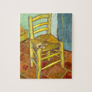 Puzzle Vincent Van Gogh Chaise avec tuyau