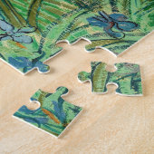 Puzzle Vincent van Gogh - Champ avec Iris près d'Arles (Côté)