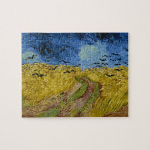 Puzzle Vincent van Gogh - Champ de blé avec corbeaux
