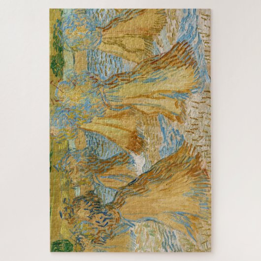 Puzzle Vincent van Gogh - Chênes du blé (Vertical)