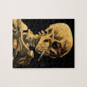 Puzzle Vincent Van Gogh - Crâne avec cigarette allumée (Horizontal)