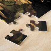 Puzzle Vincent Van Gogh - Crâne avec cigarette allumée (Côté)