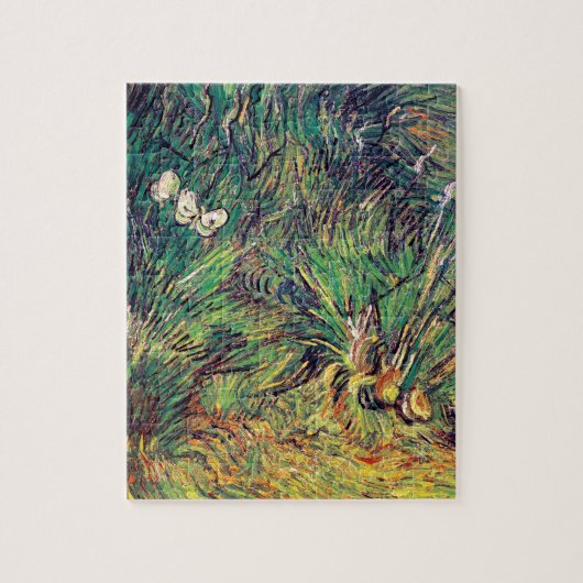 Puzzle Vincent Van Gogh - Deux papillons blancs Art (Vertical)