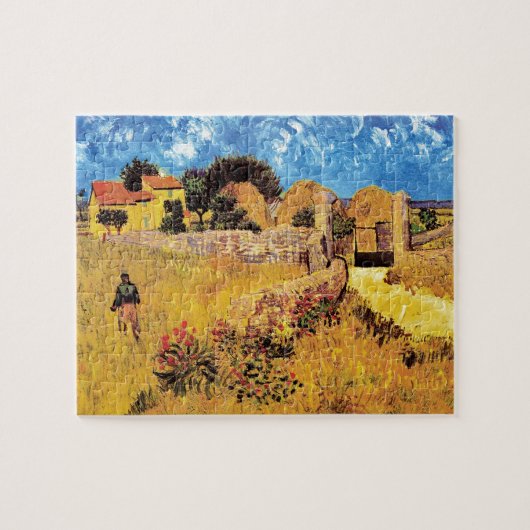 Puzzle Vincent Van Gogh - Farmhouse In Provence Fine Art (Horizontal)