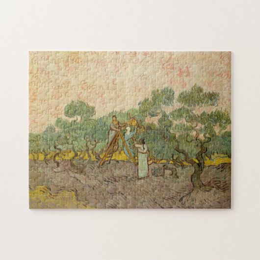 Puzzle Vincent van Gogh - Femmes cueillette d'olives (Horizontal)