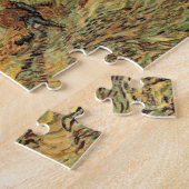 Puzzle Vincent van Gogh - Fermé champs de blé avec paysan (Côté)