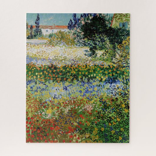 Puzzle Vincent van Gogh - Flower Garden (Vertical)
