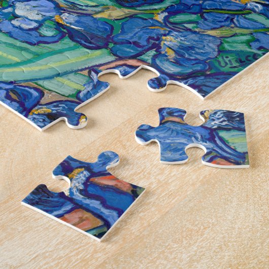 Puzzle VINCENT VAN GOGH - Irises 1889 (Côté)