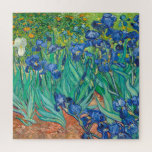 Puzzle Vincent Van Gogh Irises Floral Vintage Fine Art<br><div class="desc">Vincent Van Gogh Irises Floral Vintage Fine Art Jigsaw Puzzle Puzzle.</div>