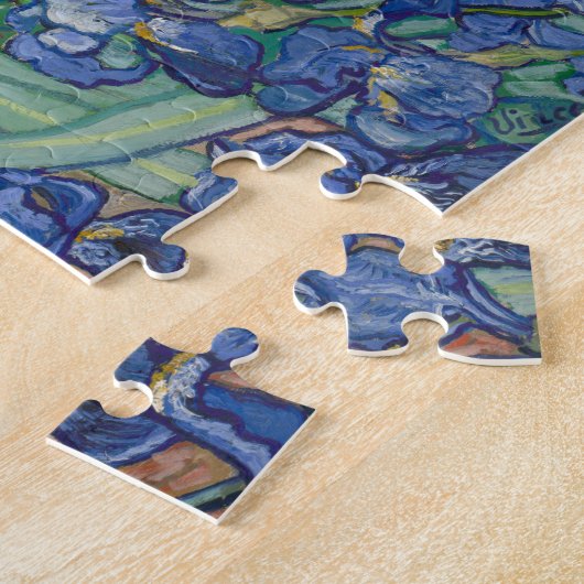 Puzzle Vincent Van Gogh, Irises, Les Iris (Côté)