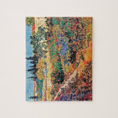 Puzzle Vincent Van Gogh - Jardin Fleuri avec sentier (Vertical)