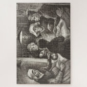 Puzzle Vincent Van Gogh La lithographie des mangeurs de p (Vertical)